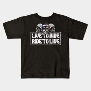 Ride To Live Kids T-Shirt